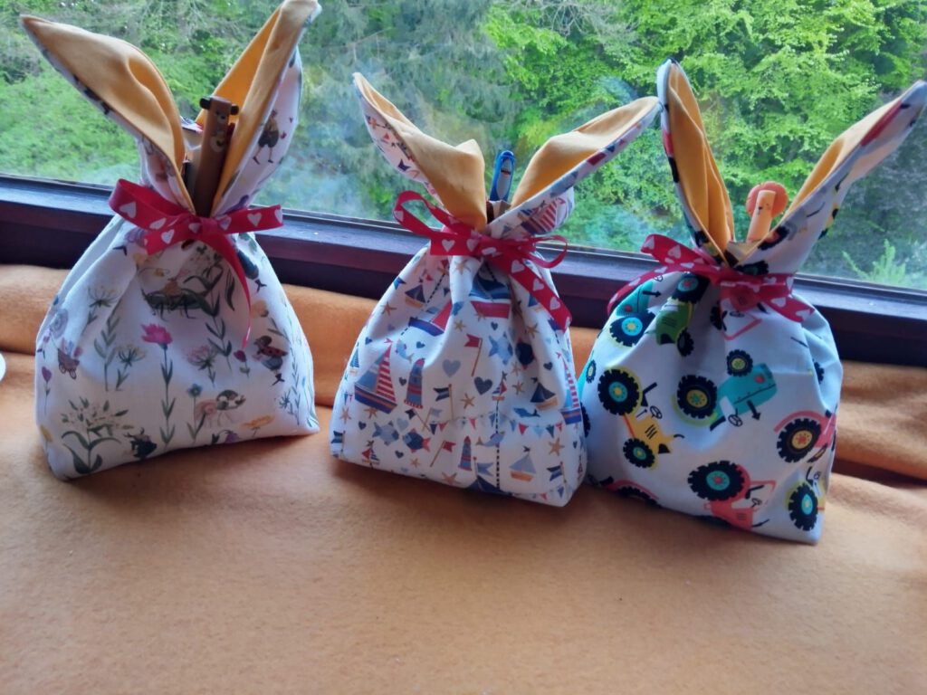Ostergeschenke von Susanne für ihre Enkel
